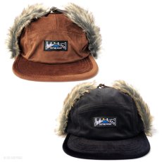 画像1: TRAPPER FUR SOFT CORDUROY JET CAP (1)