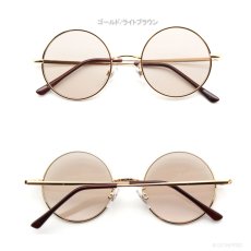 画像16: スタンダード ラウンドサングラス カラーレンズ  (16)