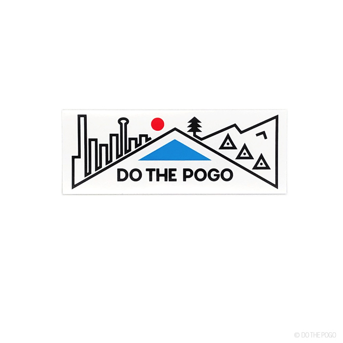 DO THE POGO　ロゴシールステッカー